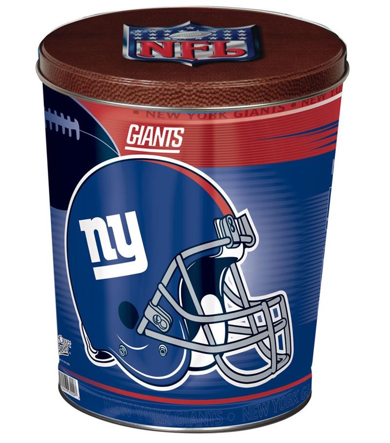 New York Giants Popcorn Tin by