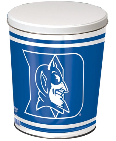 Duke Blue Devils 3-Flavor Gourmet Popcorn Tin (3-Gallon)