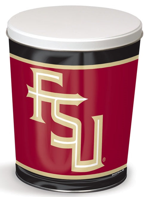 Florida State Seminoles 3-Flavor Gourmet Popcorn Tin (3-Gallon)