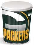 Green Bay Packers 3-Flavor Gourmet Popcorn Tin