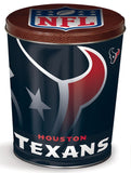 Houston Texans 3-Flavor Gourmet Popcorn Tin