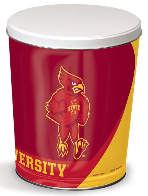 Iowa State Cyclones 3-Flavor Gourmet Popcorn Tin (3-Gallon)