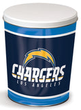 Los Angeles Chargers 3-Flavor Gourmet Popcorn Tin