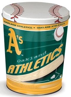 Oakland Athletics 3-Flavor Gourmet Popcorn Tin (3-Gallon)