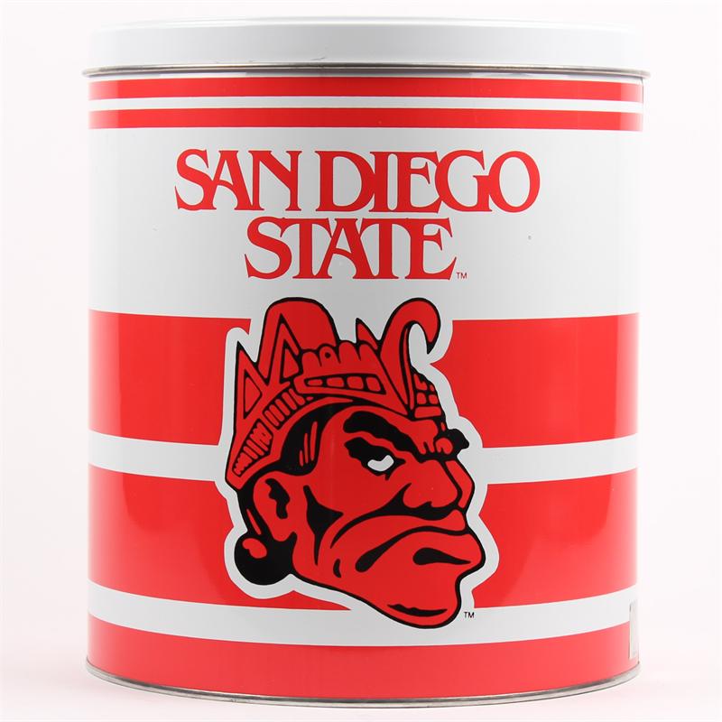 San Diego State Aztecs 3-Flavor Gourmet Popcorn Tin (3.5-Gallon)