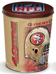 San Francisco 49ers 3-Flavor Gourmet Popcorn Tin