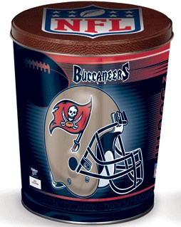 Tampa Bay Buccaneers 3-Flavor Gourmet Popcorn Tin (3-Gallon)