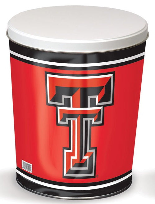 Texas Tech Red Raiders 3-Flavor Gourmet Popcorn Tin (3-Gallon)