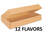 Gourmet Popcorn Sampler Box With 12 x 4-Cup Bags