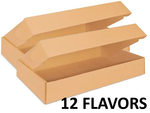 Gourmet Popcorn Sampler Box With 12 x 8-Cup Bags